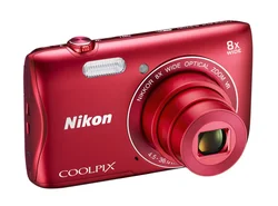 Nikon COOLPIX S3700 Red (VNA822E1)