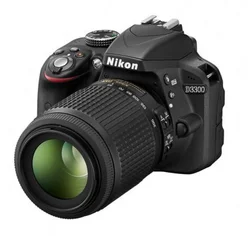Nikon D3300 + 18-55 VR II + 55-200 VR II (VBA390K007)