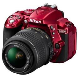 Nikon D5300 Red + 18-55 VR AF-P DX (VBA371K004)