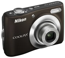 Nikon kompakt COOLPIX L21, 8MPix, hnědý, 3.6x zoom