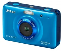 NIKON kompakt COOLPIX S30 - 10,1 MP, 3x zoom - Blue