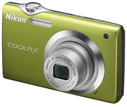 Nikon kompakt COOLPIX S3000, 12MPix, zelený, 4x zoom VR