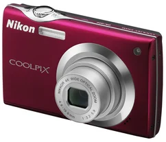 Nikon kompakt COOLPIX S4000, 12MPix, červený, 4x zoom VR