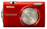 NIKON kompakt COOLPIX S5100, 12.2MPix, červená, 5x zoom, VR