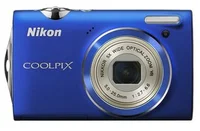 Nikon kompakt COOLPIX S5100, 12,2MPix, modrý, 5x zoom VR