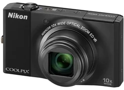 Nikon kompakt COOLPIX S8000, 14.2MPix, černý, 10x zoom VR