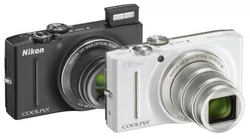 NIKON kompakt COOLPIX S8200, 16MPix, white, 14x zoom VR