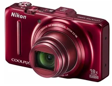 Nikon kompakt COOLPIX S9300 - 16 MP, 18x zoom VR - Red
