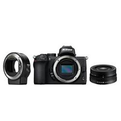 Nikon Z50 + objektiv 16-50 mm VR + FTZ adaptér (VOA050K004) - Digitální fotoaparáty - kompakty