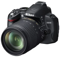 Nikon zrcadlovka D3000 + 18-105 AF-S DX VR, 10.2 MPix