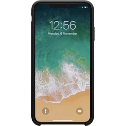 Nillkin Flex Pure Liquid Silikonové Pouzdro pro Apple iPhone XS, Black - černý