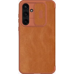 Nillkin Qin Book PRO puzdro pre Samsung Galaxy A55 5G Brown