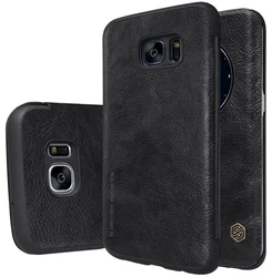 Nillkin Qin S-View Pouzdro Black pro Samsung Galaxy S7 Edge G935