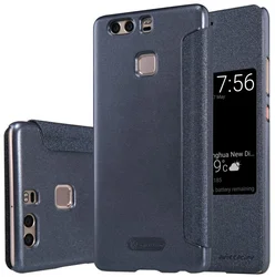 Nillkin Sparkle S-View Pouzdro Black pro Huawei P9