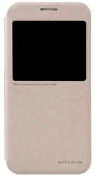 Nillkin Sparkle S-View Pouzdro Gold pro Samsung Galaxy S6 G920