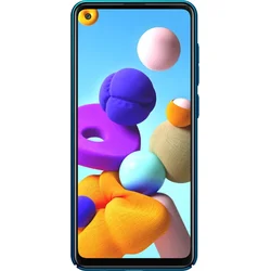Nillkin Super Frosted Zadní Kryt pro Samsung Galaxy A21s, Peacock Blue - modrý 6902048201446 - Digitální foto - příslušenství