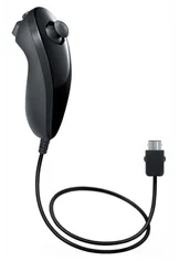 NINTENDO ovladač Nunchuk controller Black