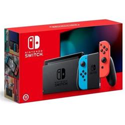 Nintendo Switch (2019), neon red&blue