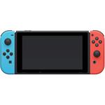 Nintendo Switch console with neon red&blue Joy-Con