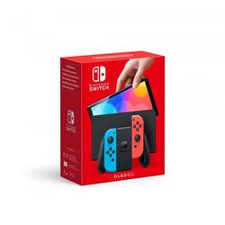 Nintendo Switch (OLED) Neónová červená a modrá