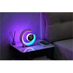 Nočná LED lampa IMMAX PEACOCK strieborná