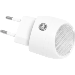 Nočné svetlo Ecolite LED so súmrakovým senzorom 0,4 W biele