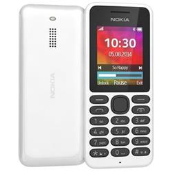 Nokia 130 Dual SIM White - bílý