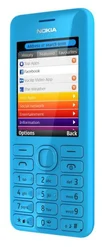 Nokia 206 Cyan - modrý