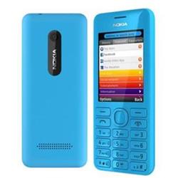 Nokia 206 Dual SIM Cyan - modrý