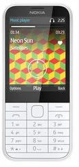 Nokia 225 Dual SIM White - Bílý