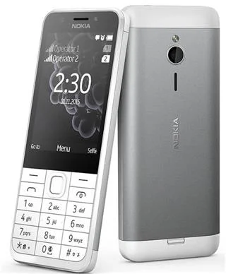 Nokia 230 Dual SIM White - biela