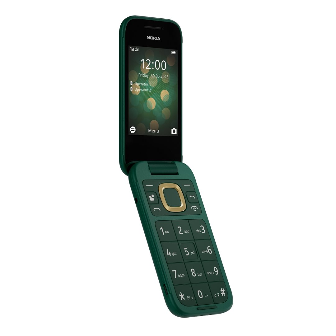 Nokia 2660 Flip, zelená