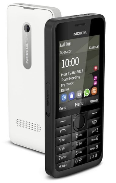 Nokia 301 не включается