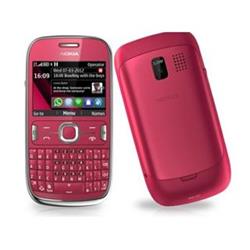 Nokia Asha 302 Red - červený