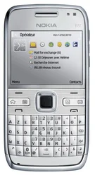 Nokia E72 NAVI Pack Zircon White