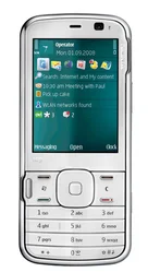 Nokia N79 bílo modrá