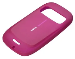 Nokia pouzdro silikonové CC-1009 pro Nokia C7-00, fialová