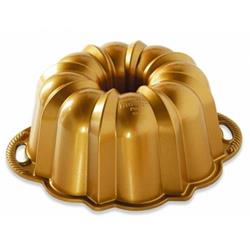 Nordic Ware Forma na bábovku anniversary velká 12 cup, zlatá 