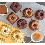 Nordic Ware Premium zlatá forma na mini bábovku so 6 formami 3,5 šálky zlatá