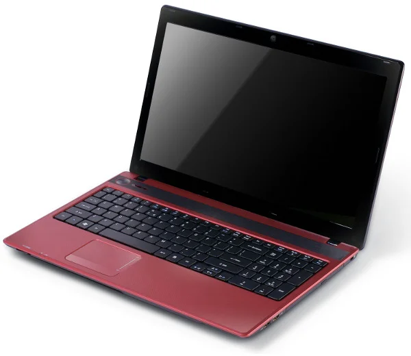 Notebook Acer Aspire 5253G-E304G50Mnrr 15,6" LED AMD E-300 4GB, 500GB, HD6470M s 1GB, DVD±RW WiFi cam W7HP-64bit red/červený