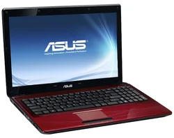 Notebook ASUS K52JC 15,6" Core i3-380M,6GB,640GB,GF GT310M s 1GB, DVD±RW,WiFi,BT,CAM,W7HP-64bit - červený