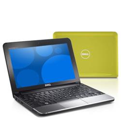 Notebook Dell Inspiron 1010 Mini 10,1" Atom Z530/1GB/160GB//WiFi/BT/CAM/XPH - 2yNBD, GREEN