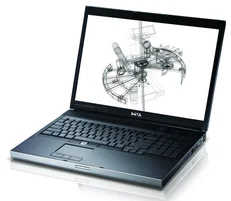 Notebook Dell Precision M6500 17"FHD Core i7-820QM,8GB,2x500GB,ATI FirePro M7740, DVD±RW,WiFi,BT,W7P-64bit
