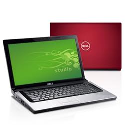 Notebook Dell Studio 1555 15,6"+LED P8700,4GB,500GB,ATI HD4570 s 512MB, DVD±RW,WiFi,BT,CAM,W7HP-64bit, červený