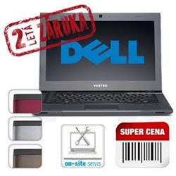 Notebook Dell Vostro 3360 13,3" Core i5-3317U,4GB,32GB SSD+500GB,WiFi,BT,CAM,W7P-64bit,red