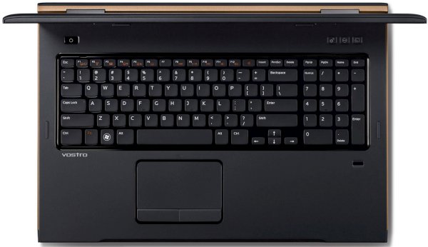 Notebook Dell Vostro 3750 17,3"LED Core i7-2670QM,6GB,750GB,GF GT525M s 1GB,DVD±RW,WiFi,BT,CAM,W7P-64bit,bronzový