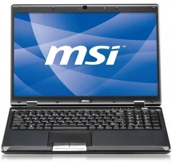 Notebook MSI CR500 15,6" T3100,4GB,320GB,GF 8200M G, DVD±RW,WiFi,CAM,bez OS