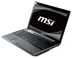 Notebook MSI FX610 15,6" HD LED, P340, 4GB, 320GB, HD5470 s 1GB, DVD±RW, WiFi, cam, W7HP-64bit