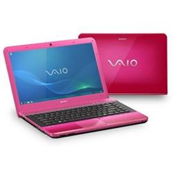 Notebook SONY VAIO EA3L1E/P 14,1" Core i3-370M,3GB,500GB,ATI HD5470 s 512MB, DVD±RW,WiFi,BT,CAM,W7HP-64bit, růžový
