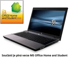 Notebooky HP 620 + Office 15,6"LED T3000,2GB,320GB, DVD±RW LS,WiFi,BT,CAM,Windows 7 Home Premium